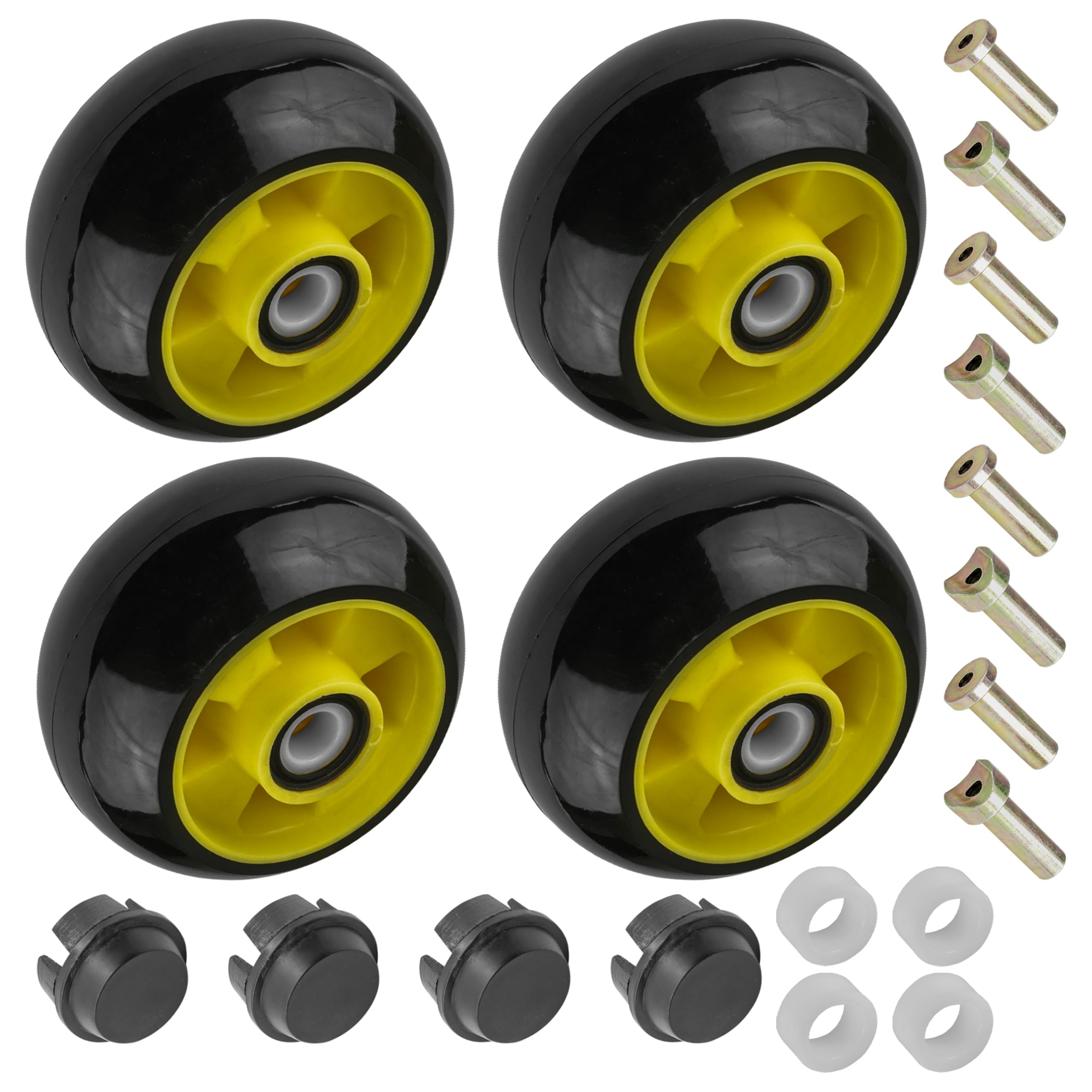 Amazon.com : Caltric Deck Wheel Kit with Hub Compatible with John